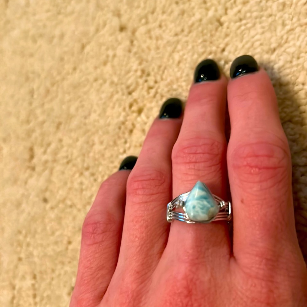real stone ring
